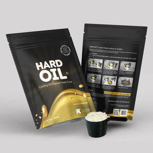 NEW!! HARD OIL® JUMBO Solidifies Up to 35lbs. of Cooking Oil COOKING OIL DISPOSAL MADE EASY: Plant Based Cooking Oil Solidifier